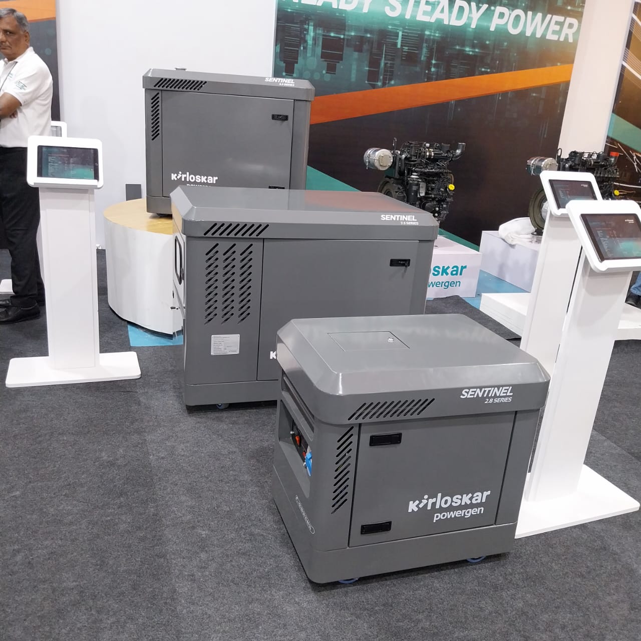 Industrial Generator Setup